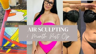 AIR SCULPTING | 6 MONTHS POST UP| DAY WITH ME