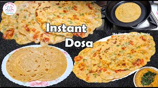 Healthy Breakfast 10 Minutes | ಗೋಧಿ ದೋಸೆ | Easy Liquid Dough No Kneading