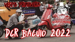 Distinguished Gentleman's Ride DGR 2022  Baguio / Vespa Primavera