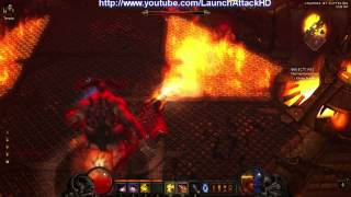 Diablo III 3 - How to Kill The Butcher Boss Battle Act I Demon Hunter Tips Tutorial Walkthrough