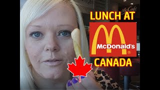 Stef Goes To Mc Donalds Canada For Lunch -  Tour -  Happy Meal -   Big Mac Sauce!