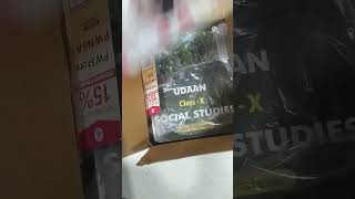 PW Social Science Udaan X Module and Past year Question Papers 10 years solved book Unboxing #pw