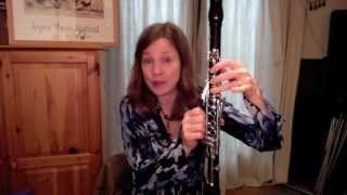 Clarinet Lesson: How to play high notes on clarinet part 1