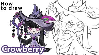 Unlock Your Inner Artist! Drawing Crowberry from Cookie Run Ovenbreak