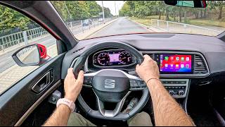 NEW Seat Ateca Xperience 2024 |0-100| POV Test Drive #2136 Joe Black