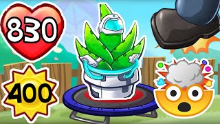 836 HEALTH IN PVZ HEROES!!🤯(World Record) [INSANE]  Plants vs Zombies Heroes Gameplay