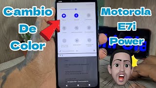 Como Cambiar El Color De La Barra De Tareas y Las Letras De Un Motorola E7i Power