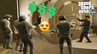 هذه المهمة تعتبر اكبر مهمة سرقة في تاريخ قراند 5 $ | GTA V