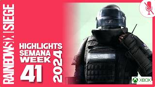 Rainbow Six Siege: Semana 41 - Highlights sem Comentários - XBOX | Canal do Djobix de Gameplay