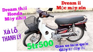 Dream thái honda mộc mới về shop, xe zin máy nhật siêu chất biển víp . 6triệu là có xe giao tận nơi