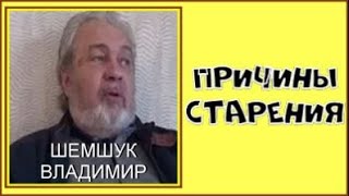 ПРИЧИНЫ СТАРЕНИЯ.  Шемшук Владимир