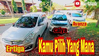 REVIEW TOYOTA CALYA AVANZA & SUZUKI ERTIGA