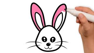 Bolalar uchun quyon chizish/Drawing Rabbit for children/Рисунок кролик для детей