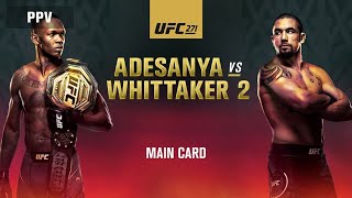 PS5 Gameplay: UFC4 Adesanya vs Whittaker Simulation