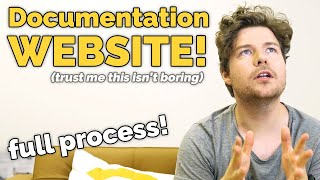 How I made a DOCUMENTATION WEBSITE for my Game Engine
