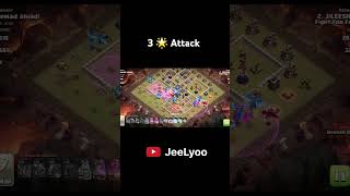 3 Star War Attack🔥 #shorts #clashofclans