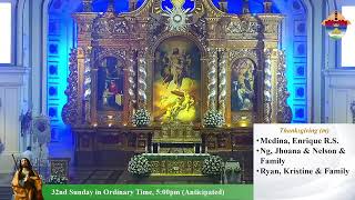 Holy Mass - 32nd Sunday in Ordinary Time