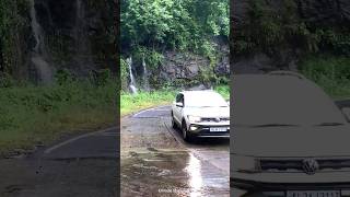 #shortsfeed#car#shots#viralreels#viralshort#carslover#taigun#viralshorts#ytshorts#driving#waterfall