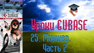 Уроки Cubase PRO. Микшер ч2 (Mixer p2) (Cubase Tutorial PRO 25)