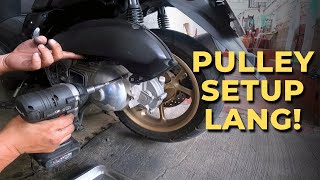 Bagong RS8 pulley set para sa YAMAHA NMAX155 | LAKAS NG ARANGKADA!