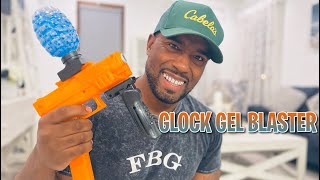 UNBOXING  MY GLOCK GEL BLASTER FROM AMAZON | EXTENDED CLIP