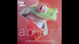 Alphabet Everywhere In Nature - Kids Books Read Aloud