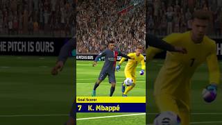 k. mbappe goal score very easy short video