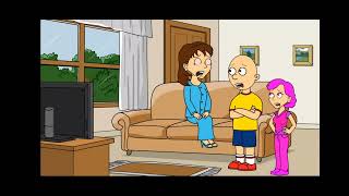 Caillou dyes Rosie's hair brown/grounded