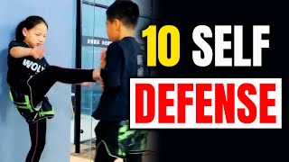 How To Protect Yourself?!👊| 10 Amazing Self Defense Techniques