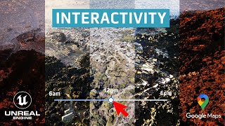 Dynamic Interactivity with Google Earth and Unreal 5