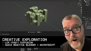 LCM (Fast) Diffusion & Audio Reactive Animations (Blender + AnimateDiff)
