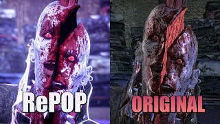 Lollipop Chainsaw RePop vs Original All Bosses Side by Side Comparison | 4K60ᶠᵖˢ