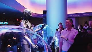 The Sphere Las Vegas: Watch Aura the Robot Hilariously Shut Down a Flirty Visitor! 😂