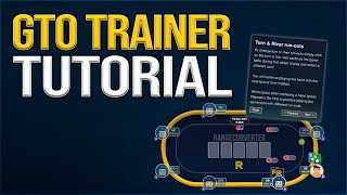 Tutorial of the GTO Poker Trainer | The Tour by Rangeconverter