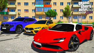 ПУТЬ БОМЖА В GTA 5 - РЕАКЦИЯ САЙМОНА НА МОЮ ФЕРРАРИ ЗА 90.000.000 РУБЛЕЙ! - GTA 5 RP Россия 🌊ВОТЕР