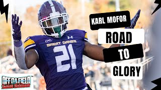 Off Da Field | Ep 17| RB Phenom Karl Mofor - Univ of Albany talks Recruiting, College Life & the NFL