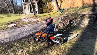 KTM SX E2 dirt bike