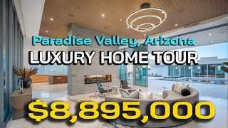 STUNNING $8,895,000 Home in Paradise Valley AZ | Cinematic Tour | Arizona Luxury Real Estate