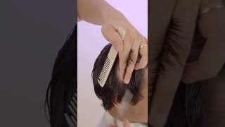 Conexão de topo e lateral em cabelo médio