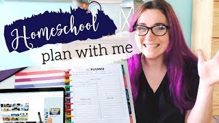 PLAN WITH ME | Homeschool Weekly Planning and Unit Studies