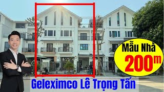 Mẫu Nhà Vườn 200m Xây 600m Sàn Tại Geleximco Lê Trọng Tấn