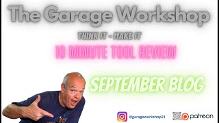 The Garage Workshop - September Blog