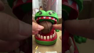 Asmr Crocs Feed giant  chocolate ball  #shorts