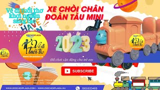 [Đồ chơi vận động] Xe chòi chân đoàn tàu mini - Khám phá thế giới mới của sự khác biệt và ấn tượng