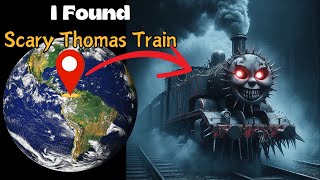 I Found Scary Thomas Train on Google Maps and Google Earth 🌎 Eps 86 #earth #pencarijejakin