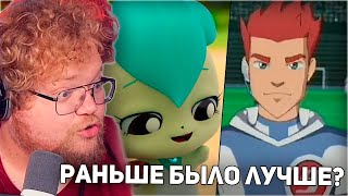 РЕАКЦИЯ T2x2: Раньше было лучше!? Мультфильмы на СТС