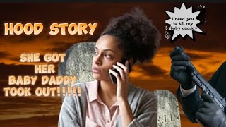 She got her baby daddy killed for insurance money!!!!!!!!!!!#hoodstory #story #stories #murder