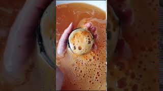 Pumpkin Pie Witches  Brew bath bomb #bathbomb #bathbombs#fyp#foryou #SHorts