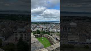 Edinburgh Castle with city view