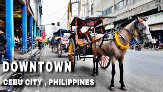 Exploring Downtown Cebu City Philippines | Carbon Night Market, Colon Street and more | walktour2024